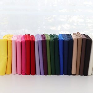 20 count cotton fabric Adele plain fabric 30 colors