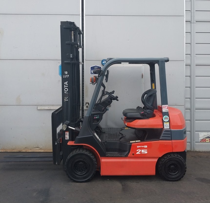 Forklifts (Toyota FB25-8 2018)