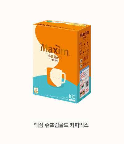 maxim supreme gold coffee mix
